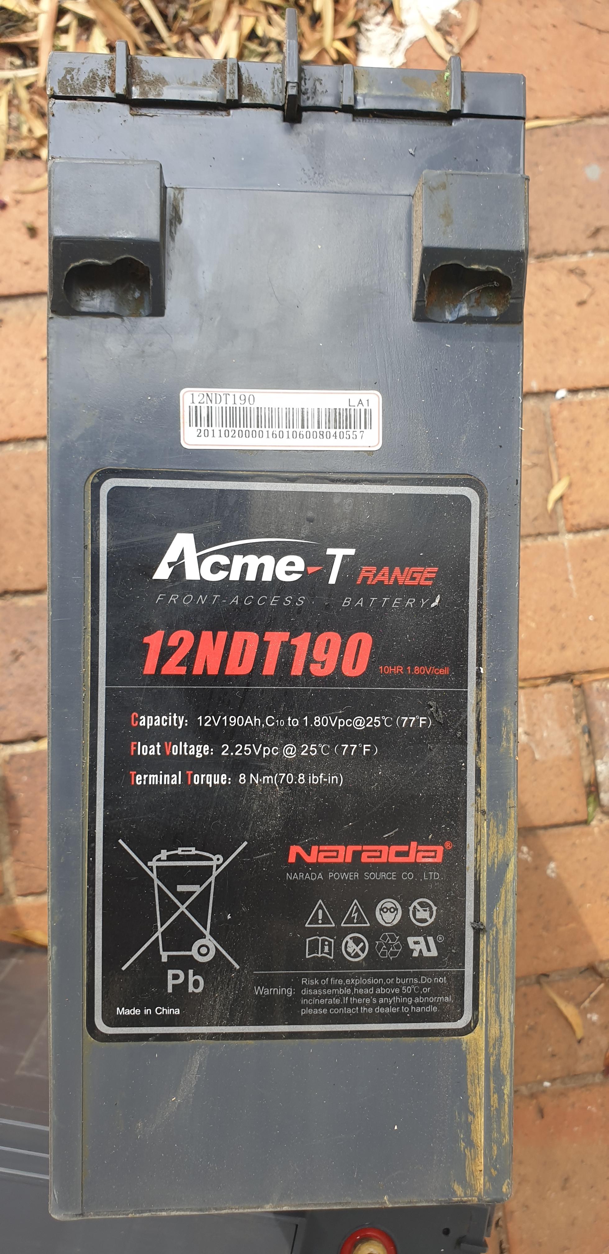 Leaking Lead Acid Battery Batteries Power Forum Renewable Energy