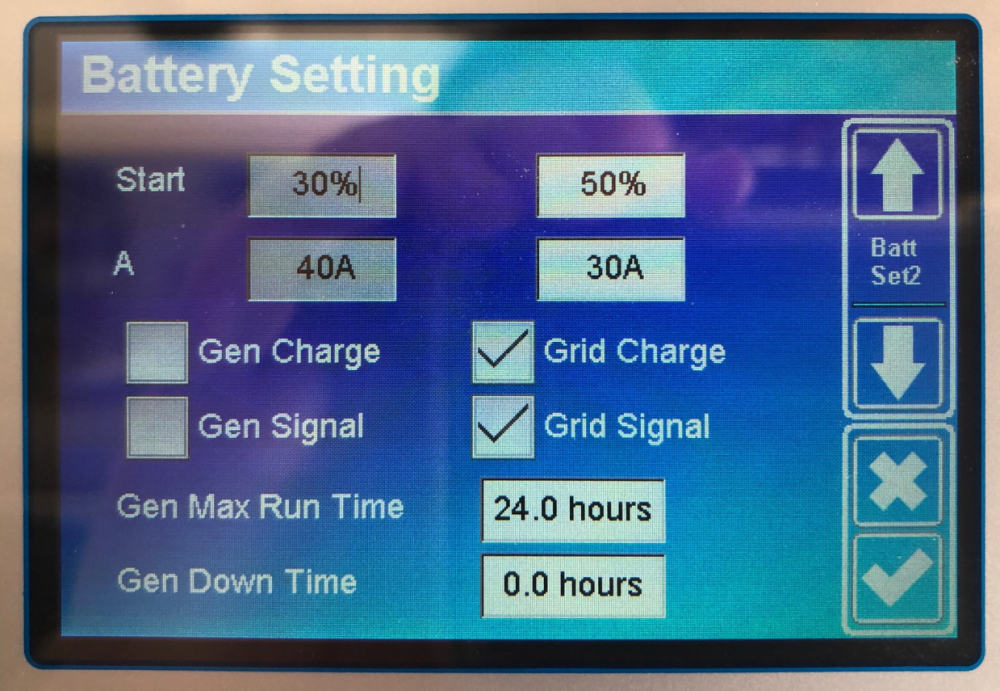 Work Mode Timer on Deye inverter causes PV to drop