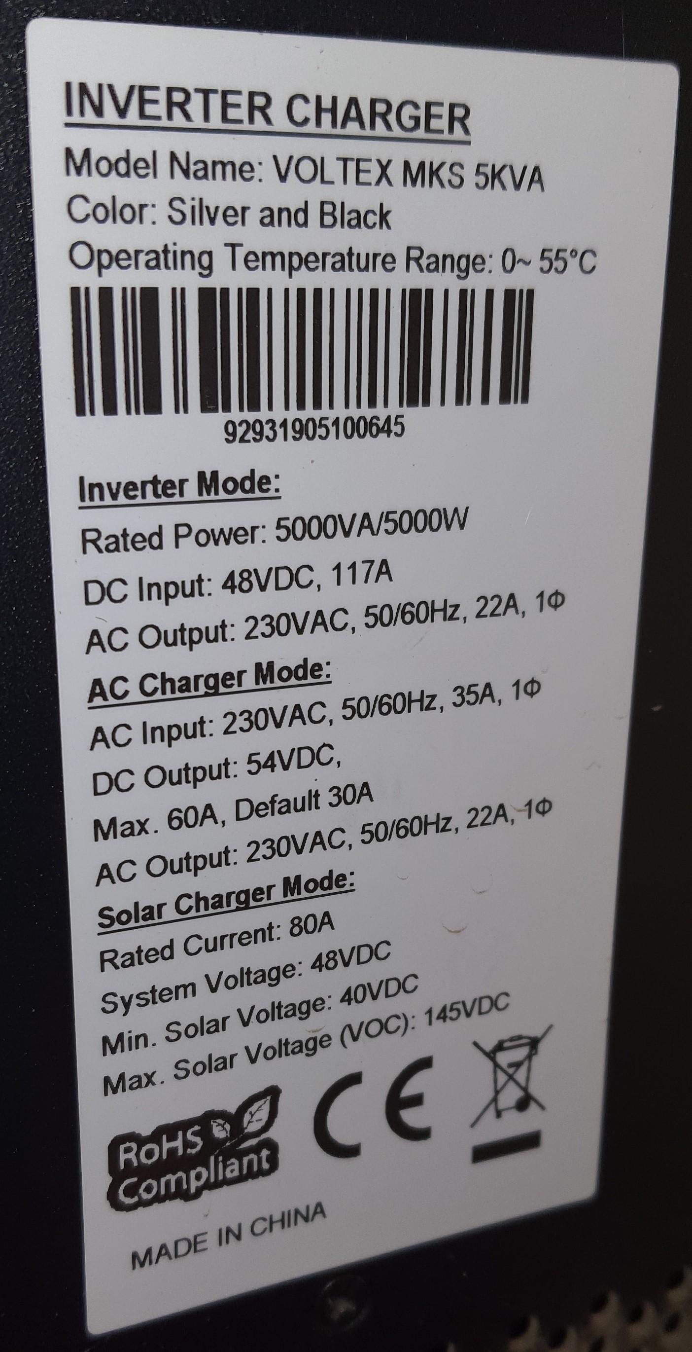 Axpert inverter with Hubble AM2 - battery cycling - Inverters - Power