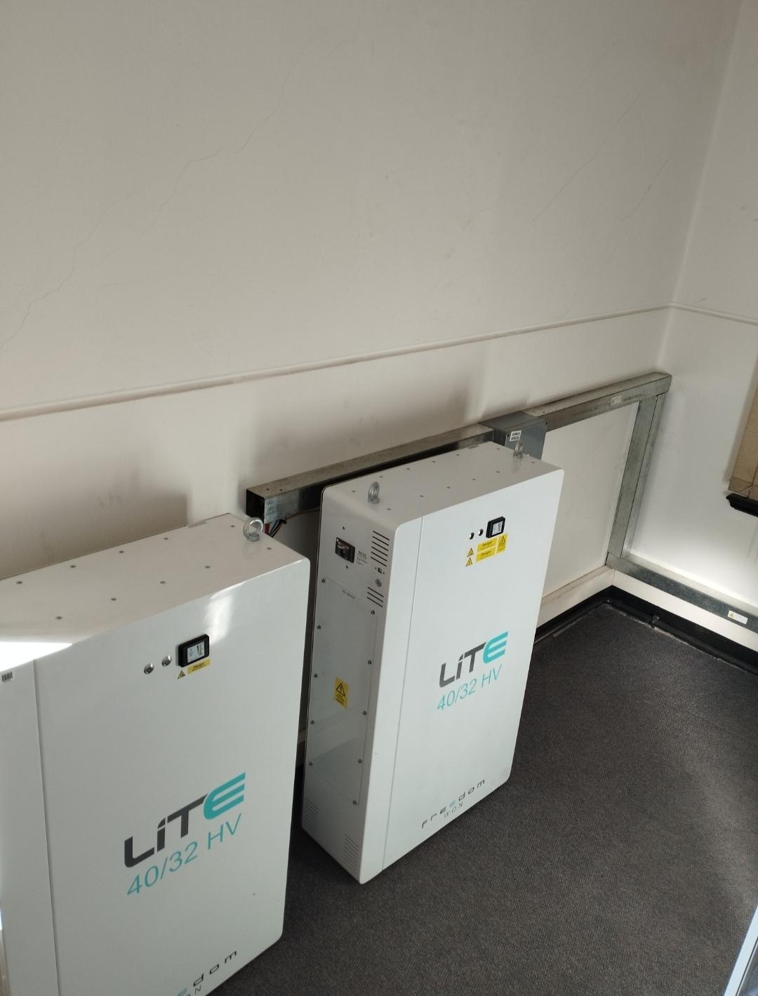 ATESS HPS 50 with FreedomWon HV 40/32 backup solution - Member ...